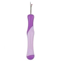 1 Piece Plastic Handle Craft Thread Cutter Seam Ripper Stitch Unpicker Hand Tools Needles Arts Sewing Accessories - (Color: Purple)