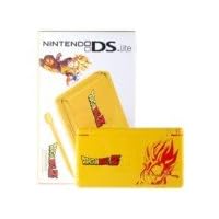 Limited Edition Nintendo DS Lite Portable Entertainment Console Refurbished with EU Charger (Yellow) - DragonBall Z