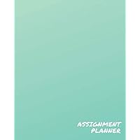 Assignment Planner: A Simple, Easy-To-Use School Homework Notebook Agenda | Includes Reminders and Notes Pages | Great for Kids with ADHD, Executive ... | Elementary, Middle, High School Stud Assignment Planner: A Simple, Easy-To-Use School Homework Notebook Agenda | Includes Reminders and Notes Pages | Great for Kids with ADHD, Executive ... | Elementary, Middle, High School Stud Paperback