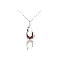 FISH HOOK KOA NECKLACE