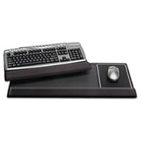 Kelly Computer 52306 Extended Keyboard Wrist Rest, Memory Foam, Non-Skid Base, 27 x 11 x 1, Black
