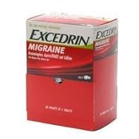 Excedrin migraine 50 Pack of 2 Capletsper Pack Counter Single dose Box