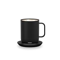 for The Busy Coffee Drinker: for Ember App-Controlled Heated Coffee Mug with 80 Min Battery Life, Black, 10 Oz