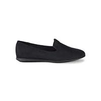 Anne Klein Emette Black Fabric Loafer Flats-8 M