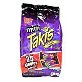Product Of Barcel Takis , Mini Fuego Bag , Count 25 (1.2 oz) - Chips / Grab Varieties & Flavors - PACK OF 4