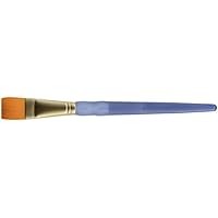 Royal Brush Crafter's Choice Gold Taklon Wash Brush, 3/4-Inch