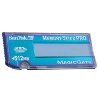 SanDisk SDMSV-512-A10 512 MB MemoryStick Pro (Retail Package)