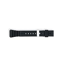 SPEIDEL Watch Band Fits Sport watches And CASIO - Color Black Size: 19mm Watch Band - BONUS - 2 extra Spring Bars included