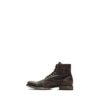 Frye Tyler Lace Up Boots for Men Crafted from Soft Vintage Leather with Blake Construction, Burnished Toe and Heel, and Rubber Inserts on Leather Soles – 5 ¾” Shaft Height