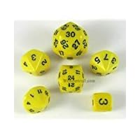 Koplow Games Yellow Special Who Knew 6 Dice Set