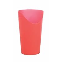 Essential Medical Supply Power of Red Adaptive Reusable Nose Cut Out Cup for Easier Drinking - 2 Cups Included