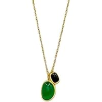 Jade Lucky Charm 18K Gold Filled Necklace-Jade Gold Filled Necklace Pendant-Mothers Day, Wedding,Birthday Gift- Women Jade Necklace Pendant-Gold Filled Jade Necklace