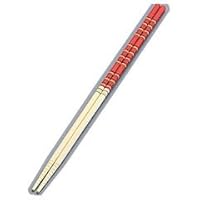 Matsuo Bussan ASI22036 Kabuki Chopsticks 14.2 inches (36 cm), Red, Bamboo, China