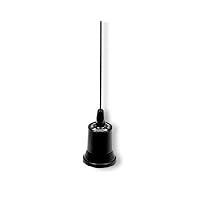 Larsen LM150C 144-174 MHz 3 dB Base Load Mobile Antenna with Chrome 5 by 8 Wave Whip