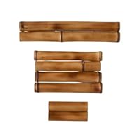 Bamboo Massage Sticks, Set Of 8 Relaxing Wood Therapy Sticks
