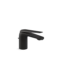 Kohler K97345-4-BL Avid 1.2 GPM Single Hole Bathroom Faucet Matte Black