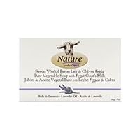 Nature by Canus Pure Vegetable Soaps with Fresh Goat's Milk Lavender Oil Bar Soaps 5 oz. (a) - 2pc