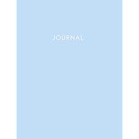 Journal: Light Blue 400 Page Journal, 8.5x11 inch, Baby Blue Notebook, 200 sheets / 400 pages, Classic 400 Lined pages, College Ruled paper, perfect bound, Soft Cover