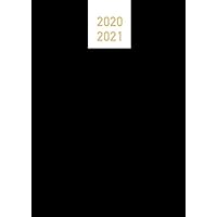 Grand Agenda 2020 2021: Agenda Année 2020/2021 Semainier - Une Colonne Par Jour - Juillet 2020 à Décembre 2021 - 18 Mois Planificateur 2020/2021- 1 ... A4 - Noir - Tres Pratique (French Edition)