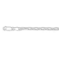 925 Sterling Silver Nautical Ship Mariner Anchor Chain Necklace Jewelry for Women in Silver Choice of Lengths 16 18 20 22 24 30 and 3.5mm 3mm 4mm 5mm