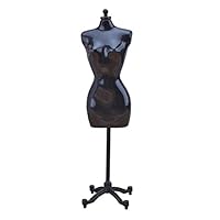 Doll Dressup Model Gown Mannequin Model Stand, Fits Doll Dress Hollow Body T-Shirt Display, Doll Mannequin Model Stand Store Torso Display 8.46 inch