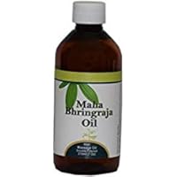 Maha Bhringaraj Oil – Stop Hair Loss and Helps to Grow Hair Naturally – Cold Pressed Premium Oil – Non GMO, Organic, Vegan – 7.1 fl oz – 210 ml