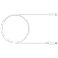 PRO USB Type-C Charger for Xiaomi Poco X3 GT Provides Fast Charging at 5Amps/100 Watt Capacity (White 1M)