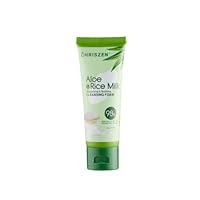 98% Aloe Vera & Rice Milk Facial Cleansing Foam 50g - A water-based gel cleanser that can effectively remove 99% of dirt, light makeup, sebum and impurities.