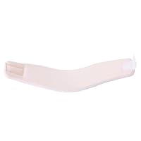 Cervical Collar Neck Support Brace Soft Foam White Adjustable for Neck Pain Relief (L, 54x9cm), Cervical Collar