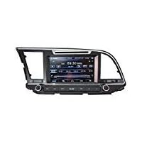 8 Inch Touch Screen Car GPS Navigation for Hyundai Elantra Avante MD 2016-2017 Stereo DVD Player Video Radio Audio Bluetooth Steering Wheel Control AUX in+Free Rear View Camera+Free GPS Map of USA