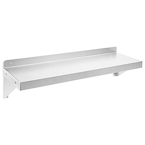 Sunrise Commercial 430 Stainless Steel Kitchen Wall Shelf, NSF Certificated, Wall Mounted, Solid Shelving for Restaurants, Bars & Hotels (14" x...