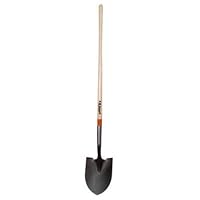 A.M. Leonard Round Point Closed Back Shovel with Ash Handle - 48 Inch Length