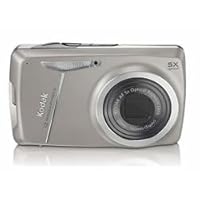 Kodak 8610537 - EasyShare M550 Digital Camera, 12MP, 5X Optical Zoom, Silver