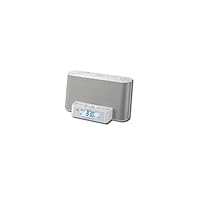 Sony ICF-CS10iP Speaker Dock Clock Radio for iPod & iPhone - white