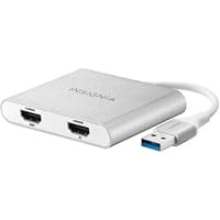 Insignia USB 3.0 to Dual HDMI with 4K Adapter NS-PU32H4A-C
