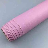 Large Leather Repair Tape Patch Kit for Furniture Couches Self-Adhesive Refinisher Cuttable Reupholster Patches for Couch Car Seats Sofa Vinyl Chairs Shoes Fabric Fix (Pink,17X55 inch)