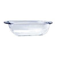 Fire - King Anchor Hocking Loaf / Bread Baking Dish , Sapphire Blue , Made in USA