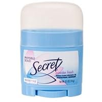 24 Pack - Travel-Sized Secret Powder Fresh Invisible Solid Deodorant, 0.5-oz.