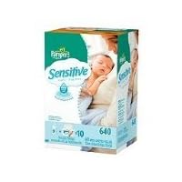 Pampers Sensitive Baby Wipes 640 Count