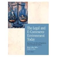 Legal & E-Commerce Environment Today(4th, 05) by Miller, Roger LeRoy - Cross, Frank B [Hardcover (2004)] Legal & E-Commerce Environment Today(4th, 05) by Miller, Roger LeRoy - Cross, Frank B [Hardcover (2004)] Hardcover Paperback