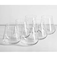 Gabriel-Glas - Set of 6 - New Stemless Austrian Crystal Wine Glass - DrinkArt Edition