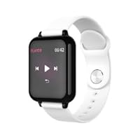 Dymely Smartwatch B57C in Pink and White Modern Style (White)