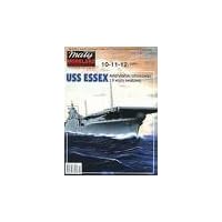 USS Essex 2004/10-11-12 Maly Modelarz Scale 1:300 (USS Essex maly Modelarz, USS Essex May Modelarz)
