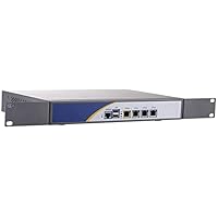 Firewall Appliance, VPN, OPNsense, Network Security Appliance, Router PC, 4 Intel Gigabit LAN J4125, R1, COM, VGA, with Fan,(4GB RAM,32GB SSD)