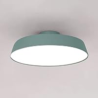 Nordic Style Ceiling Lamp Metal Round LED Ceiling Light, Adjustable Angle Ceiling Lamp, Stepless Dimming Ceiling Light with Remote Control Surface Mount Ceiling Light Fixture