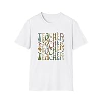 Teacher Text Design T-Shirt for Your Lovely Teachers Gift- Half Sleeve T-Shirt Unisex