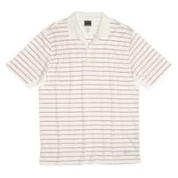 Greg Norman Collection Men's ML75 Textured Multi Stripe Shirt