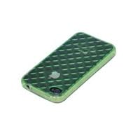 Nishiken CT4S207-MG iPhone 4S Softshell Case, Crystal, Moss Green