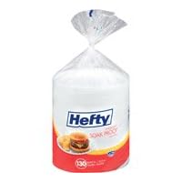 Hefty, Everyday Soak Proof Plates, 130 Count (Pack of 2)