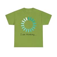 I Am Thinking Funny Thinking Mens Womens T-Shirt